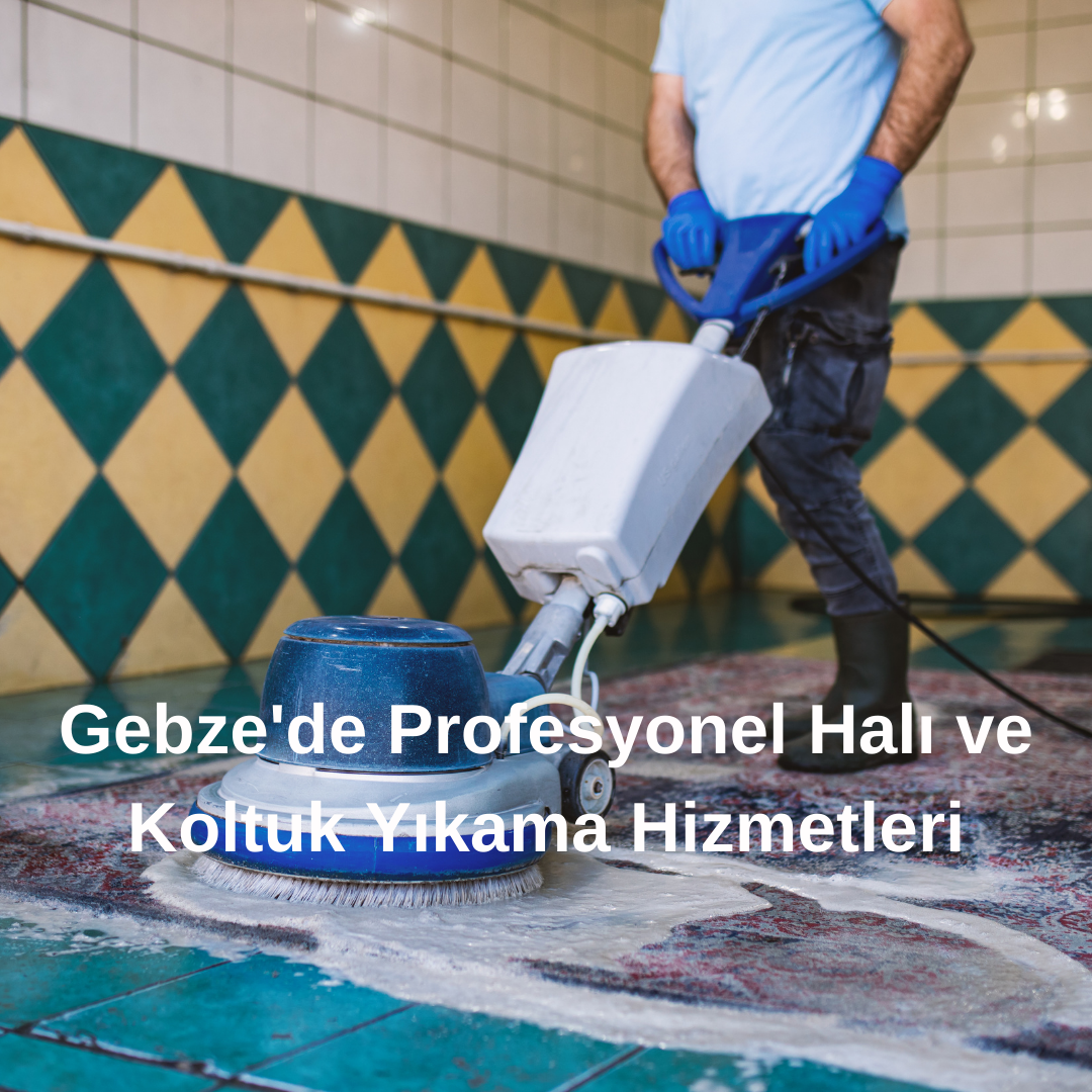 Gebze'de Profesyonel Halı ve Koltuk Yıkama Hizmetleri